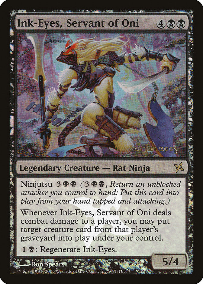 Ink-Eyes, Servant of Oni [Betrayers of Kamigawa Promos] | Spectrum Games