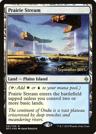 Prairie Stream [Battle for Zendikar Promos] | Spectrum Games