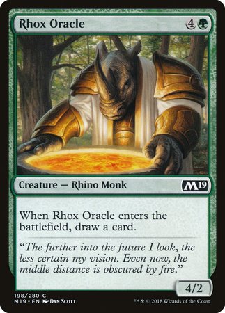 Rhox Oracle [Core Set 2019] | Spectrum Games