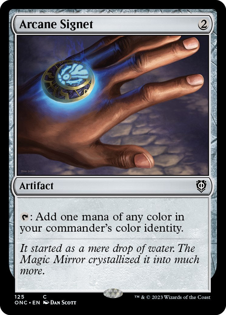 Arcane Signet [Phyrexia: All Will Be One Commander] | Spectrum Games
