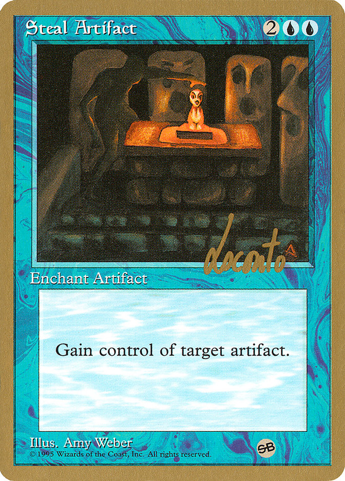 Steal Artifact (Michael Loconto) (SB) [Pro Tour Collector Set] | Spectrum Games