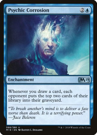 Psychic Corrosion [Core Set 2019] | Spectrum Games