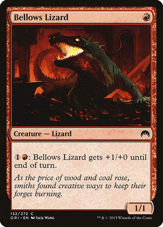 Bellows Lizard [Magic Origins] | Spectrum Games
