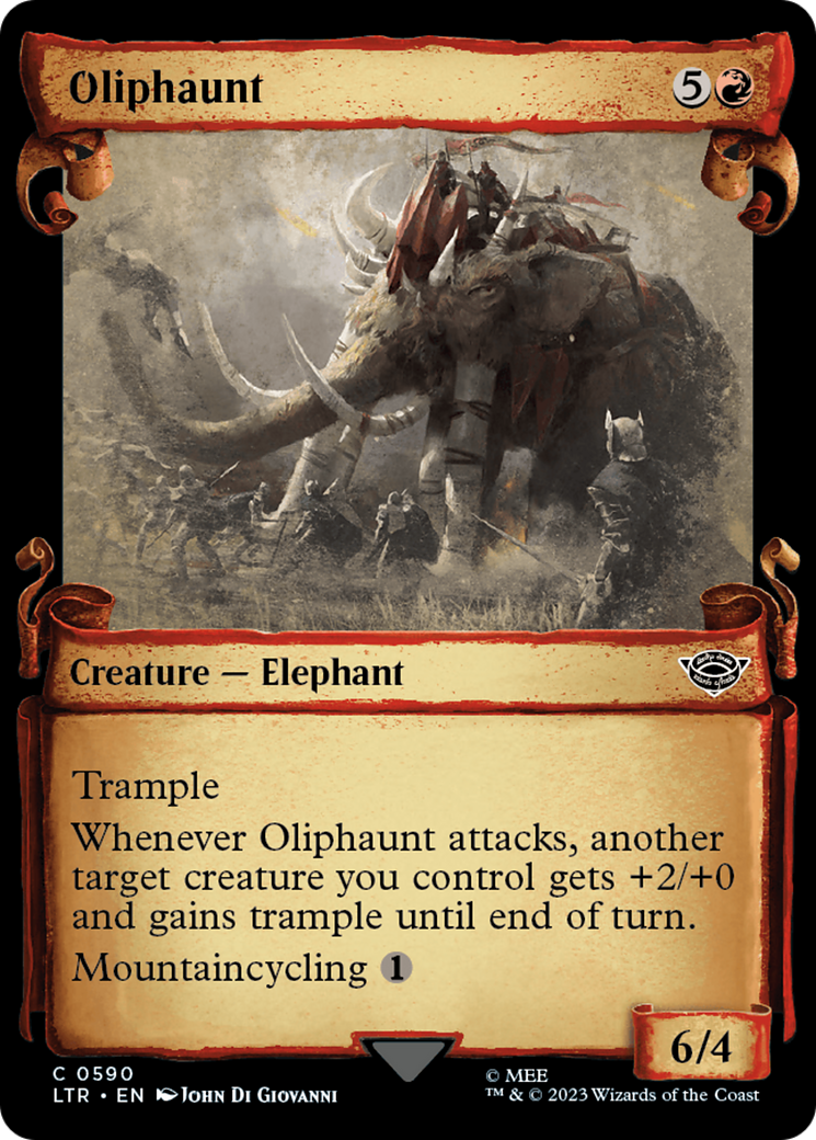 Oliphaunt [The Lord of the Rings: Tales of Middle-Earth Showcase Scrolls] | Spectrum Games