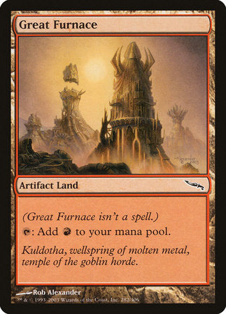 Great Furnace [Mirrodin] | Spectrum Games