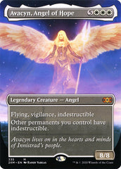 Avacyn, Angel of Hope (Borderless) [Double Masters] | Spectrum Games