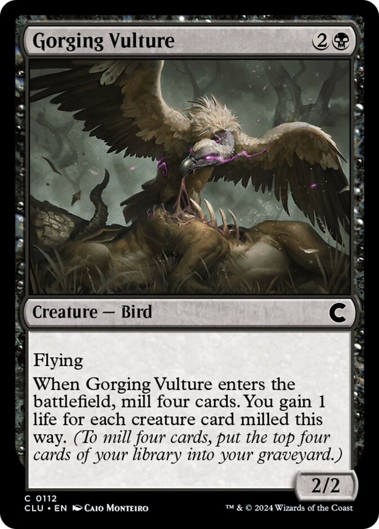 Gorging Vulture [Ravnica: Clue Edition] | Spectrum Games