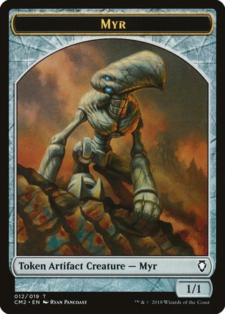 Myr Token [Commander Anthology Volume II Tokens] | Spectrum Games