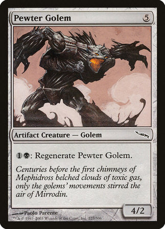 Pewter Golem [Mirrodin] | Spectrum Games