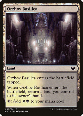 Orzhov Basilica [Commander 2015] | Spectrum Games