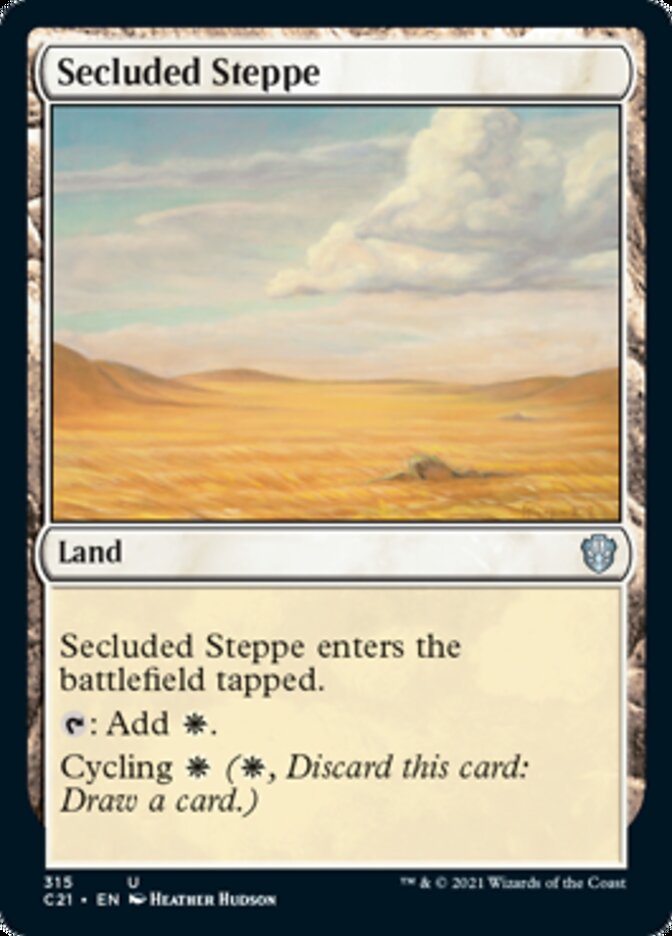 Secluded Steppe [Commander 2021] | Spectrum Games