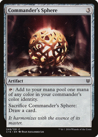 Commander's Sphere [Commander 2016] | Spectrum Games