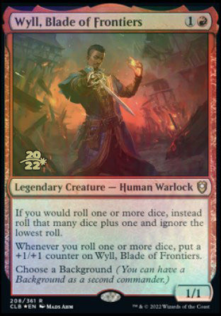 Wyll, Blade of Frontiers [Commander Legends: Battle for Baldur's Gate Prerelease Promos] | Spectrum Games