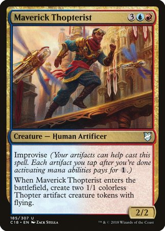 Maverick Thopterist [Commander 2018] | Spectrum Games