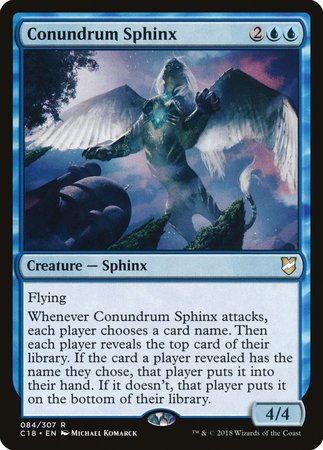 Conundrum Sphinx [Commander 2018] | Spectrum Games
