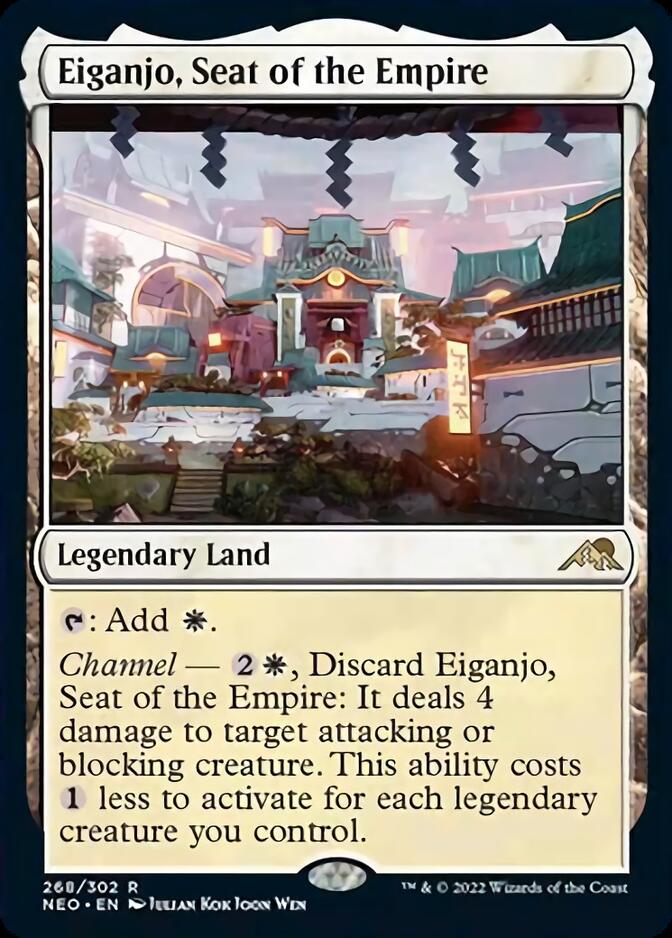 Eiganjo, Seat of the Empire [Kamigawa: Neon Dynasty] | Spectrum Games
