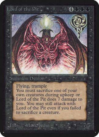 Lord of the Pit [Limited Edition Alpha] | Spectrum Games