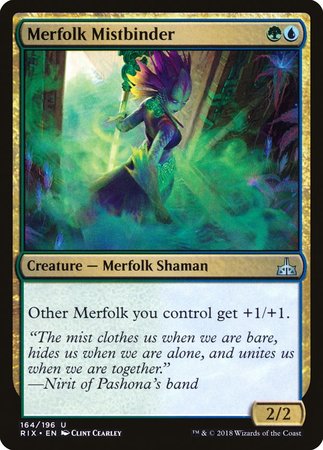 Merfolk Mistbinder [Rivals of Ixalan] | Spectrum Games