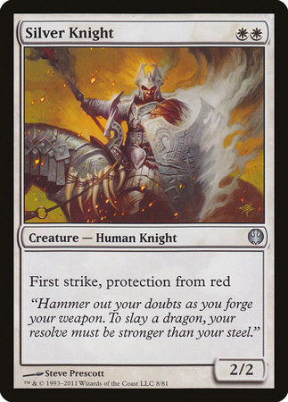 Silver Knight [Duel Decks: Knights vs. Dragons] | Spectrum Games