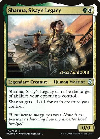 Shanna, Sisay's Legacy [Dominaria Promos] | Spectrum Games