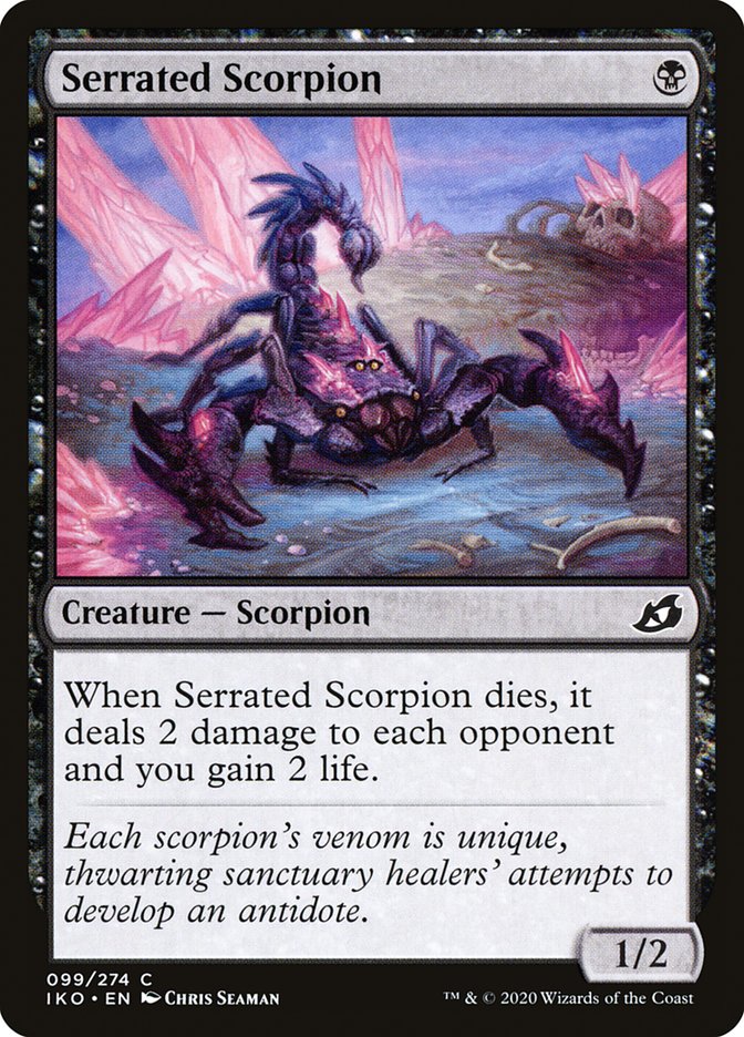 Serrated Scorpion [Ikoria: Lair of Behemoths] | Spectrum Games