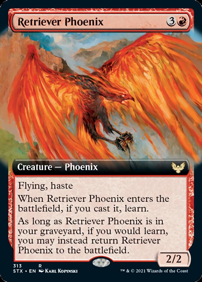 Retriever Phoenix (Extended) [Strixhaven: School of Mages] | Spectrum Games