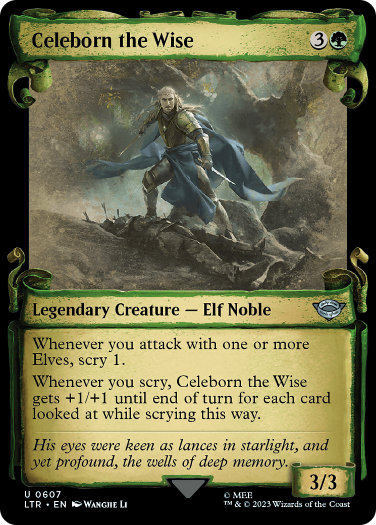 Celeborn the Wise [The Lord of the Rings: Tales of Middle-Earth Showcase Scrolls] | Spectrum Games