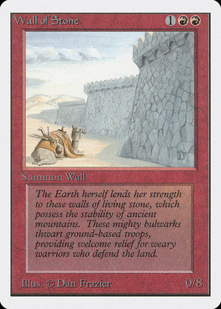 Wall of Stone [Unlimited Edition] | Spectrum Games