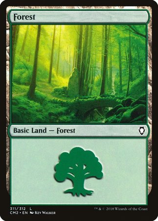 Forest (311) [Commander Anthology Volume II] | Spectrum Games