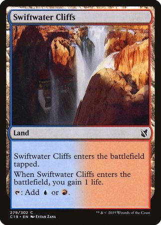 Swiftwater Cliffs [Commander 2019] | Spectrum Games