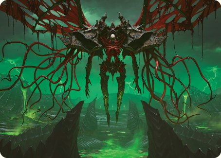 Archfiend of the Dross Art Card [Phyrexia: All Will Be One Art Series] | Spectrum Games