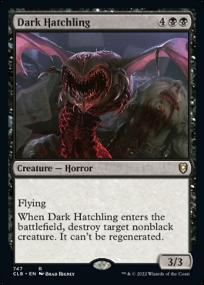 Dark Hatchling [Commander Legends: Battle for Baldur's Gate] | Spectrum Games