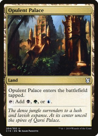 Opulent Palace [Commander 2019] | Spectrum Games