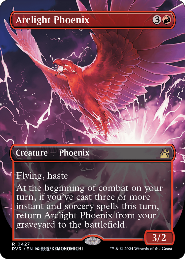 Arclight Phoenix (Anime Borderless) [Ravnica Remastered] | Spectrum Games