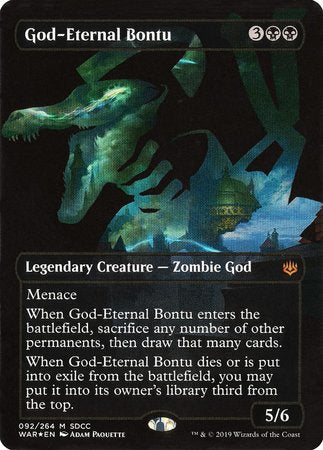 God-Eternal Bontu SDCC 2019 EXCLUSIVE [San Diego Comic-Con 2019] | Spectrum Games