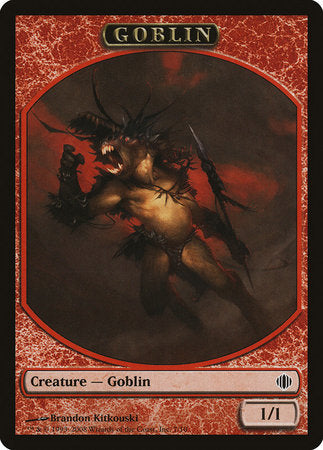 Goblin Token [Shards of Alara Tokens] | Spectrum Games