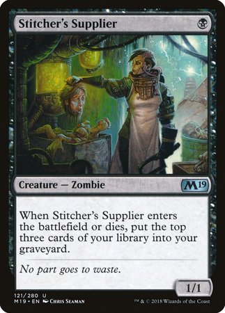Stitcher's Supplier [Core Set 2019] | Spectrum Games