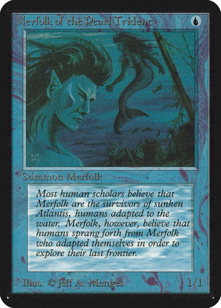 Merfolk of the Pearl Trident [Limited Edition Alpha] | Spectrum Games