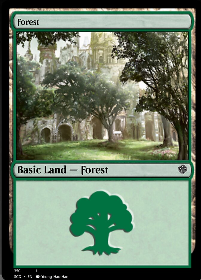 Forest (350) [Starter Commander Decks] | Spectrum Games