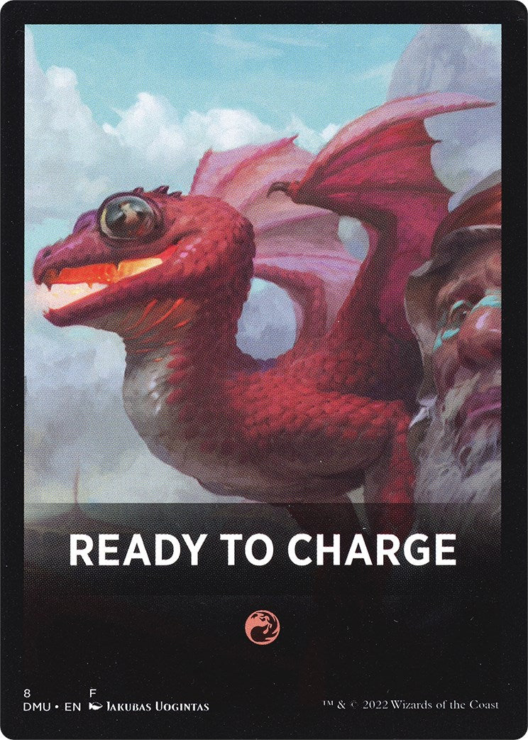 Ready to Charge Theme Card [Dominaria United Tokens] | Spectrum Games