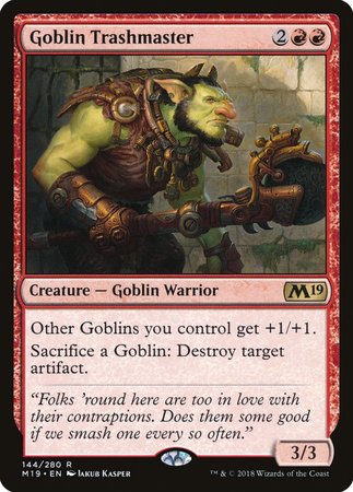 Goblin Trashmaster [Core Set 2019] | Spectrum Games