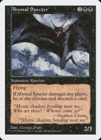 Abyssal Specter [Fifth Edition] | Spectrum Games