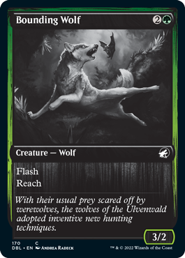 Bounding Wolf [Innistrad: Double Feature] | Spectrum Games