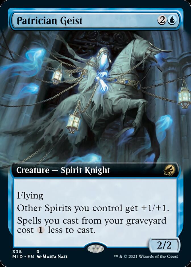 Patrician Geist (Extended) [Innistrad: Midnight Hunt] | Spectrum Games