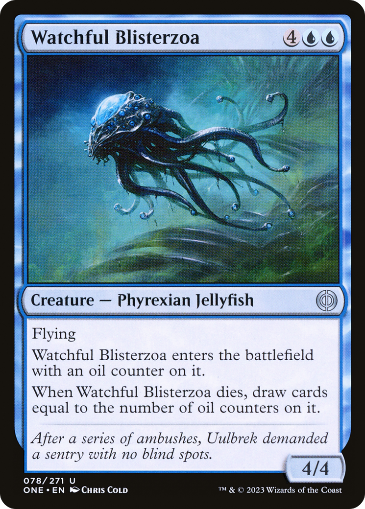 Watchful Blisterzoa [Phyrexia: All Will Be One] | Spectrum Games