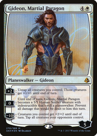 Gideon, Martial Paragon [Amonkhet] | Spectrum Games