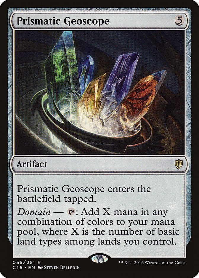 Prismatic Geoscope [Commander 2016] | Spectrum Games