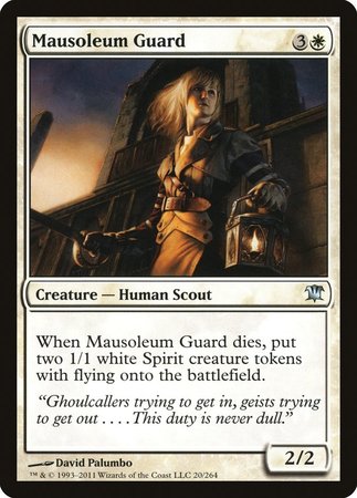 Mausoleum Guard [Innistrad] | Spectrum Games