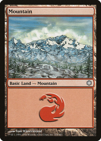Mountain (378) [Coldsnap Theme Decks] | Spectrum Games