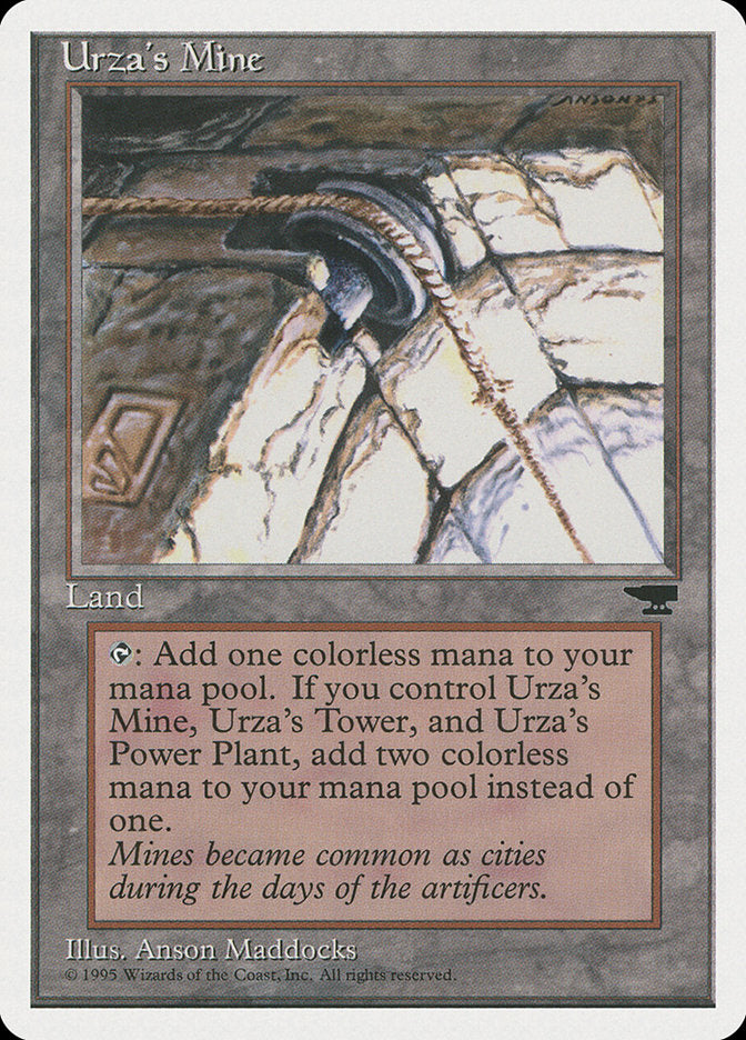 Urza's Mine (Pulley Embedded in Stone) [Chronicles] | Spectrum Games